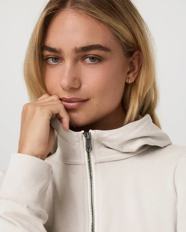 Vuori Womens Sweatshirt Halo Modern Full Zip Hoodie - Image 8