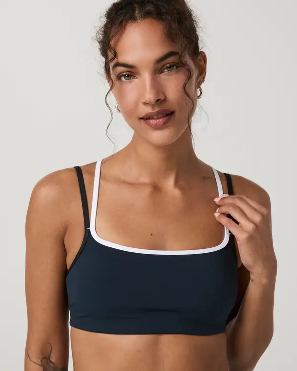 Vuori Womens Tank Top Daily Layered Bra - Image 3