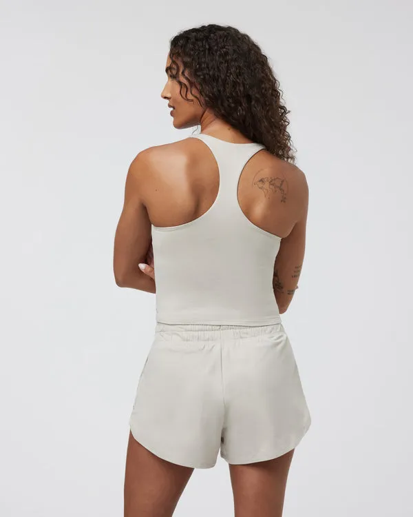 Vuori Womens Tank Top Halo Performance Crop 2.0 - Image 6