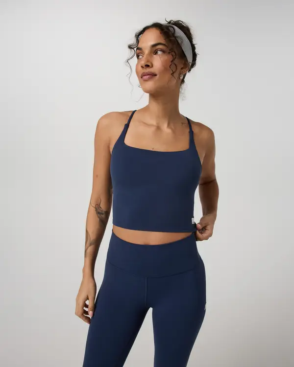 Vuori Womens Tank Top Vuori AllTheFeels Strappy Back - Image 7