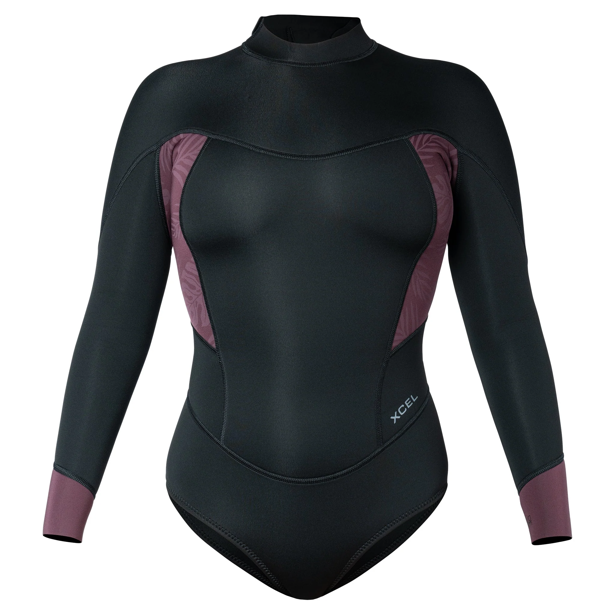 Xcel Women's Axis Long Sleeve Back Zip Cheeky Cut Spring Wetsuit 2mm DS